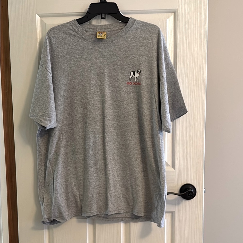 Big Dogs Gray Short Sleeve Tee